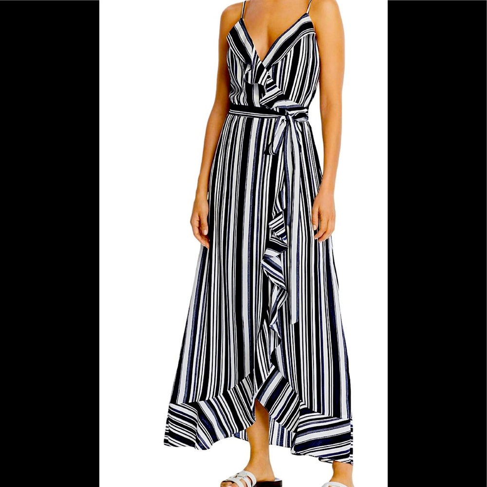 Aqua wrap dress in size medium.